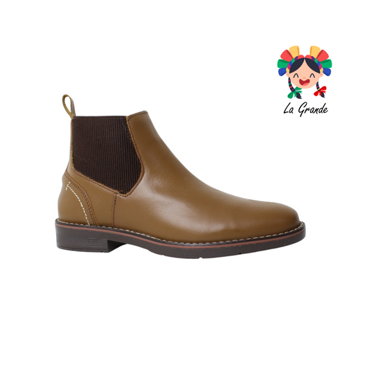 11250 NEVADA Café Miel de Piel Bota para Caballero