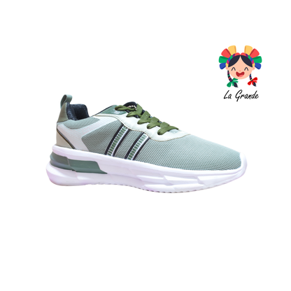 7365 MAKKENA Verde Olivo Tenis Deportivo para Caballero