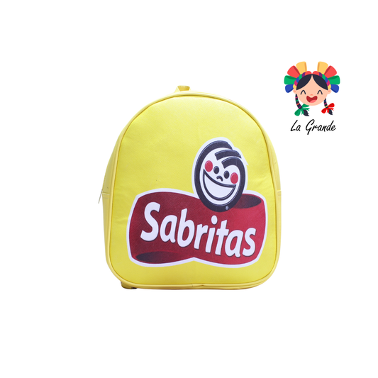 017 SABRITA LUCCIANA Mochila Amarillo Casual para Dama