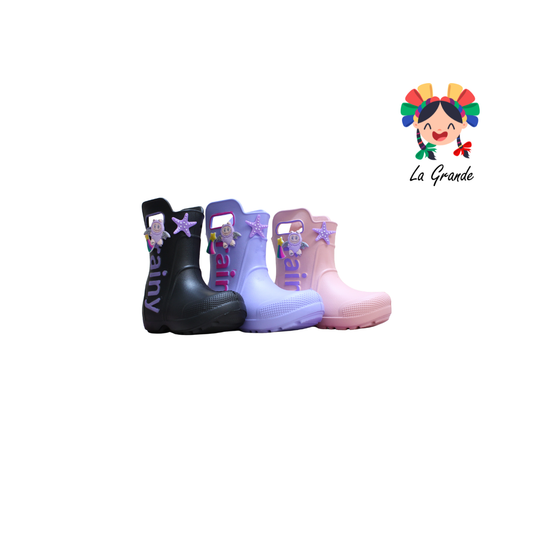 CX-0159 NEHK Multicolor Bota De Hule para Niña y Niño