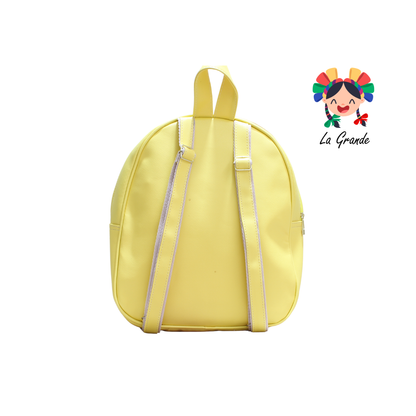 017 SABRITA LUCCIANA Mochila Amarillo Casual para Dama