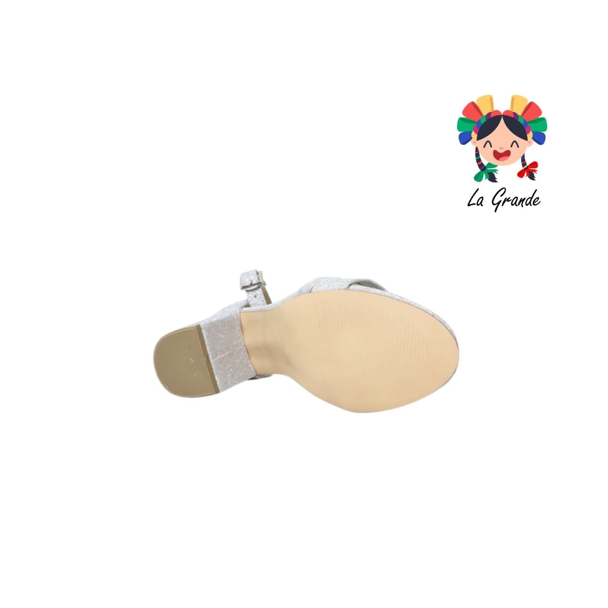 1165 KAROLINE Rich Plata Zapatilla para Dama