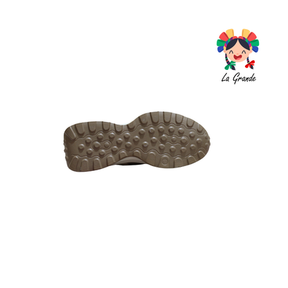 909 WILDCAT Camel Tenis Casual para Dama