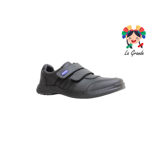 4631 RODRISAN Negro Sint Zapato Casual para Joven