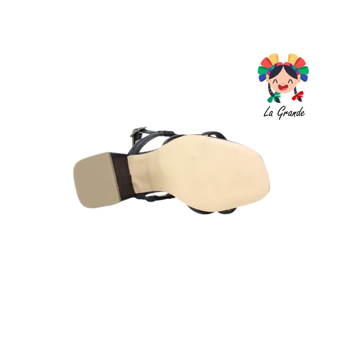 1171 KAROLINE Negro Cabra Zapatilla Casual para Dama