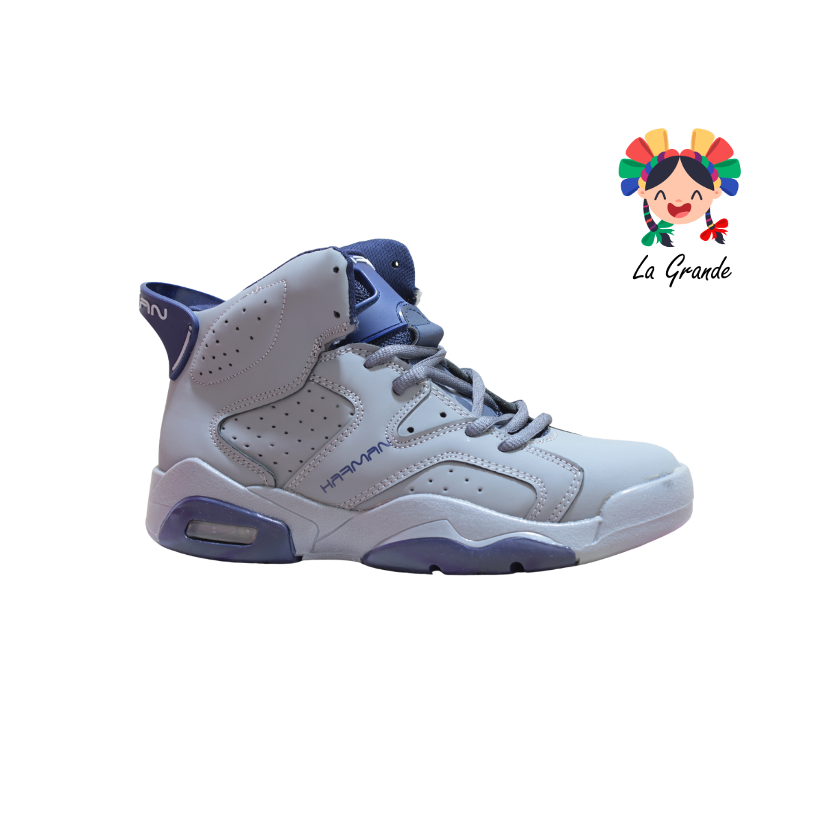 620 WALKQUIR Mezclilla Blanco Tenis Casual para Caballero