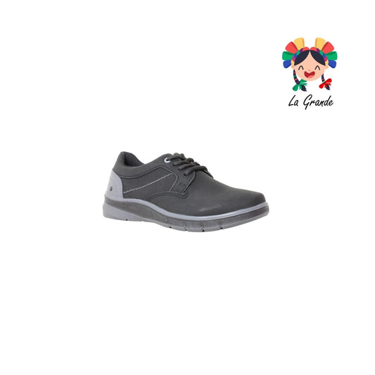 11820 RODRISAN Negro Gris Sint Zapato Casual  para Niño y Caballero
