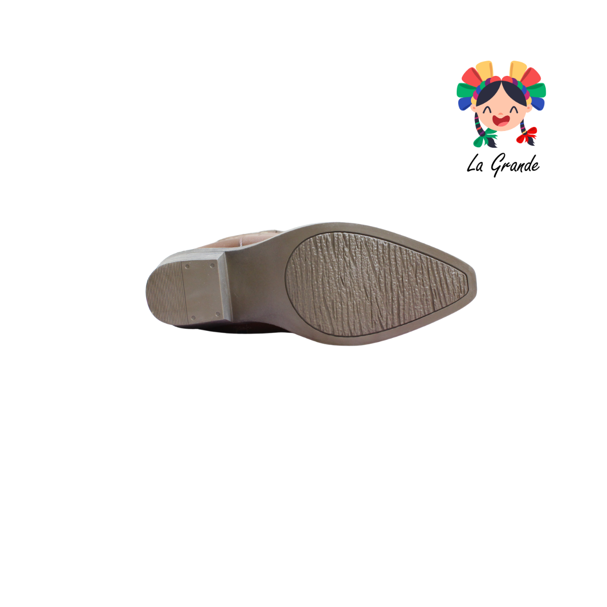 560 LUPITAS Tan Napa Bota Alta para Dama