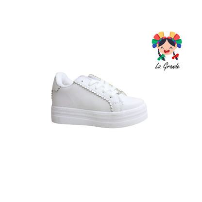 750 K POP CHAMPS Blanco Tenis Casual para Niña