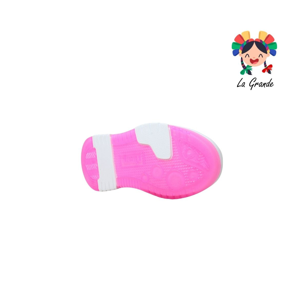 12000 FIRST Bco Bco Rosa Sint Tenis Escolar para Niña