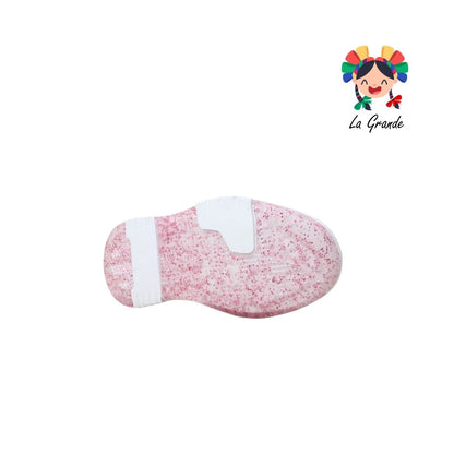 12000 FIRST Bco Rosa Bco Sint Tenis Casual para Bebé y Niña