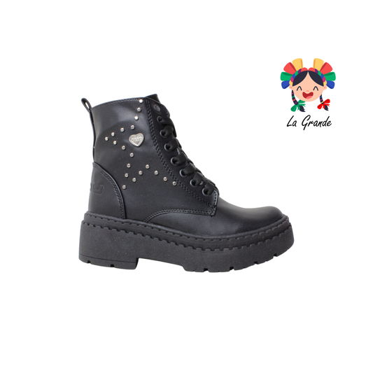 1200 TABU Negro Negro Bota Urbano para Dama