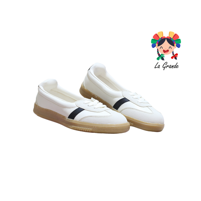 12090 DADDY Latte Negro Casual Tenis para Dama