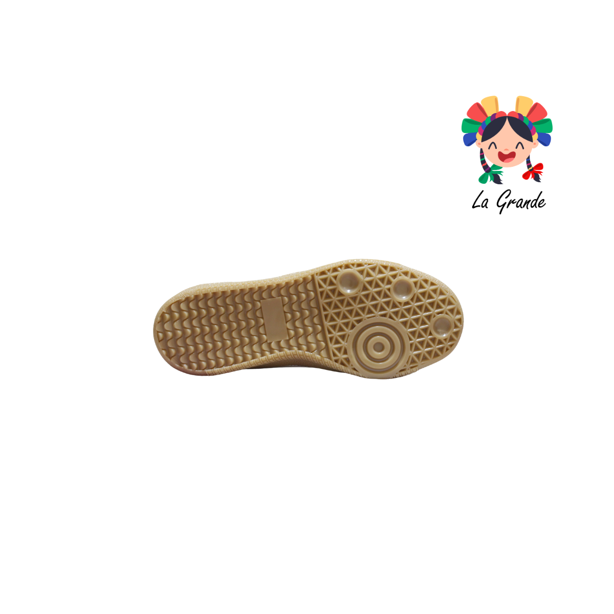 12090 DADDY Latte Negro Casual Tenis para Dama