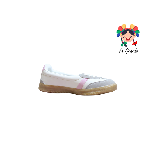 12090 DADDY Latte Rosa Casual Tenis para Dama