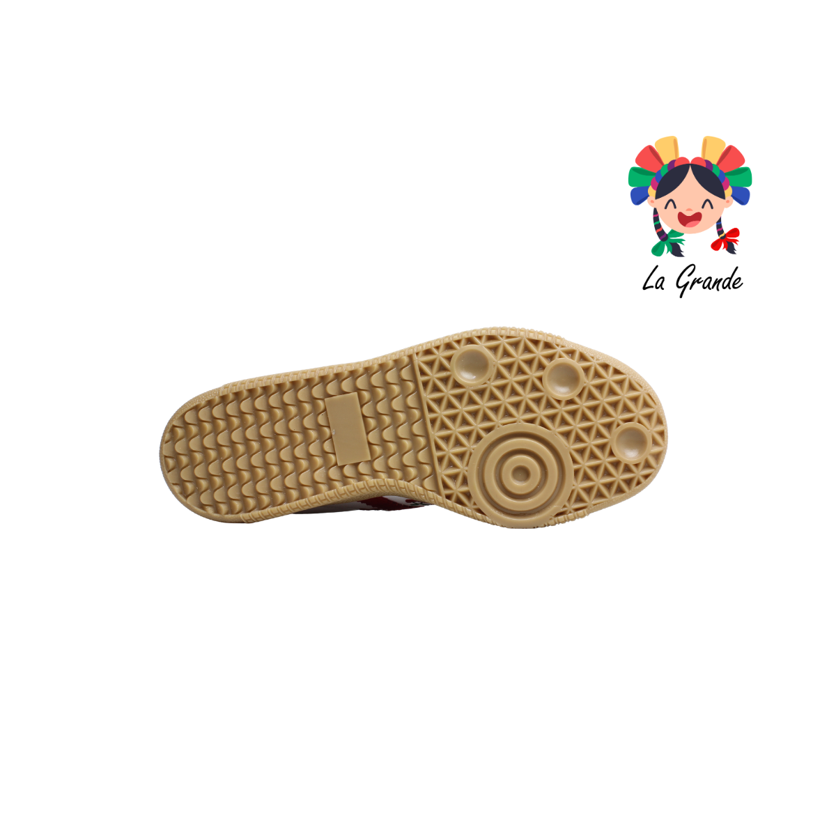 12097 DADDY Blanco Rojo Casual Tenis para Dama