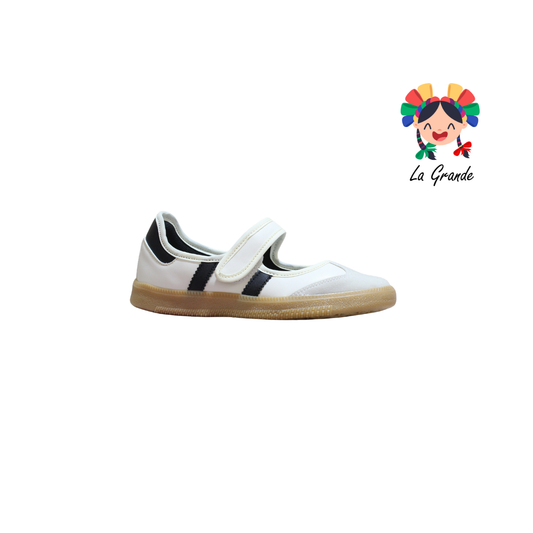 12099 DADDY Latte Negro Casual Tenis para Dama