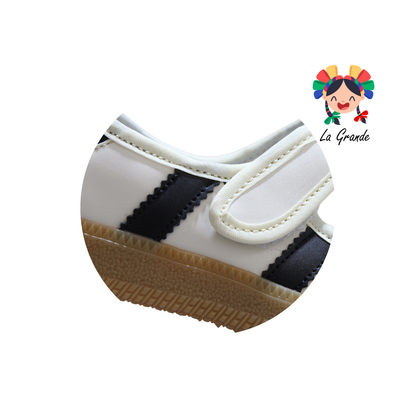 12099 DADDY Latte Negro Casual Tenis para Dama