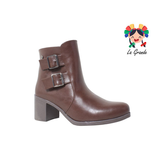 1209 ETNIA Castaño Sint Botín Casual para Dama