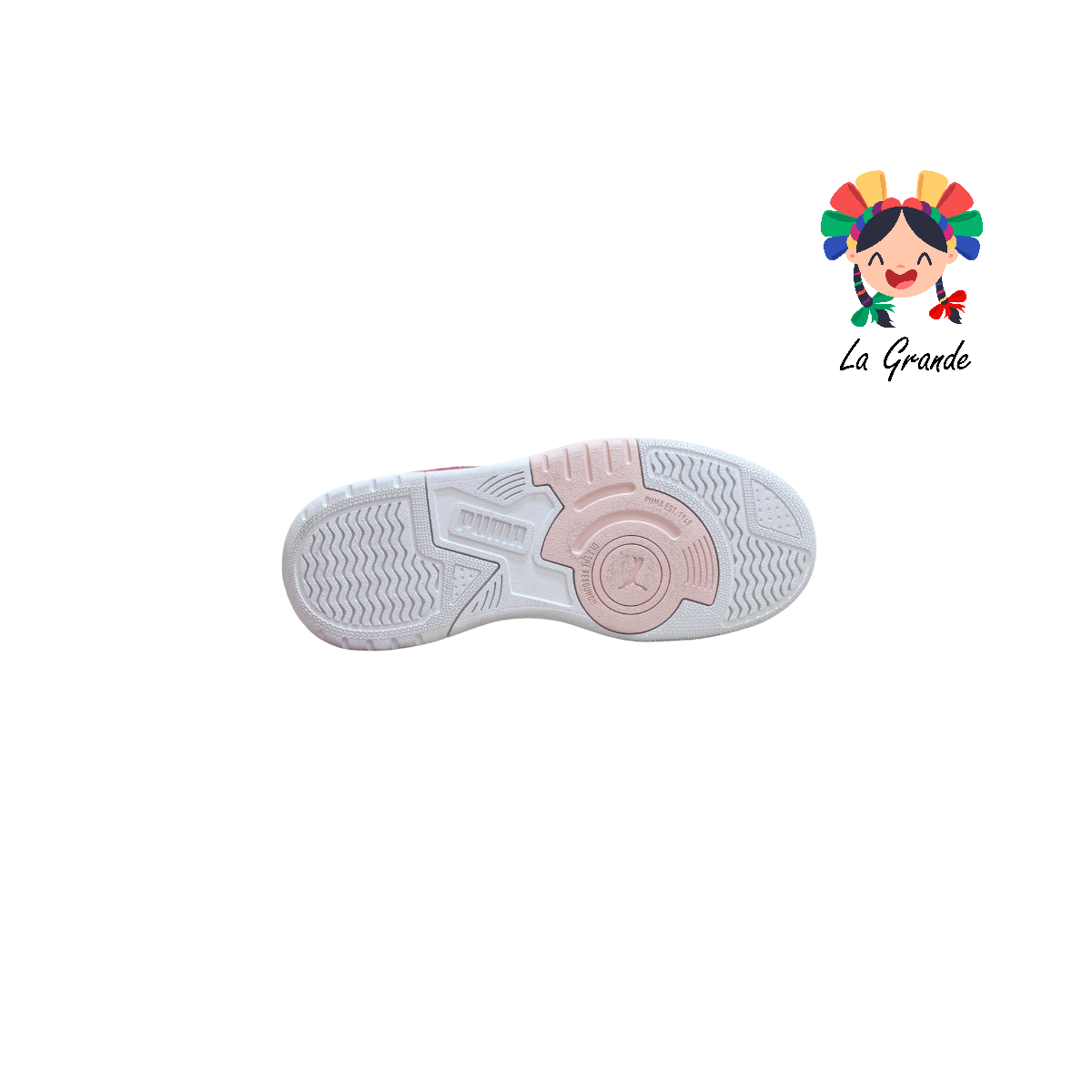REBOUND RETRO PM Bco Rosa Gris Tenis Casual Importado Original Para Dama