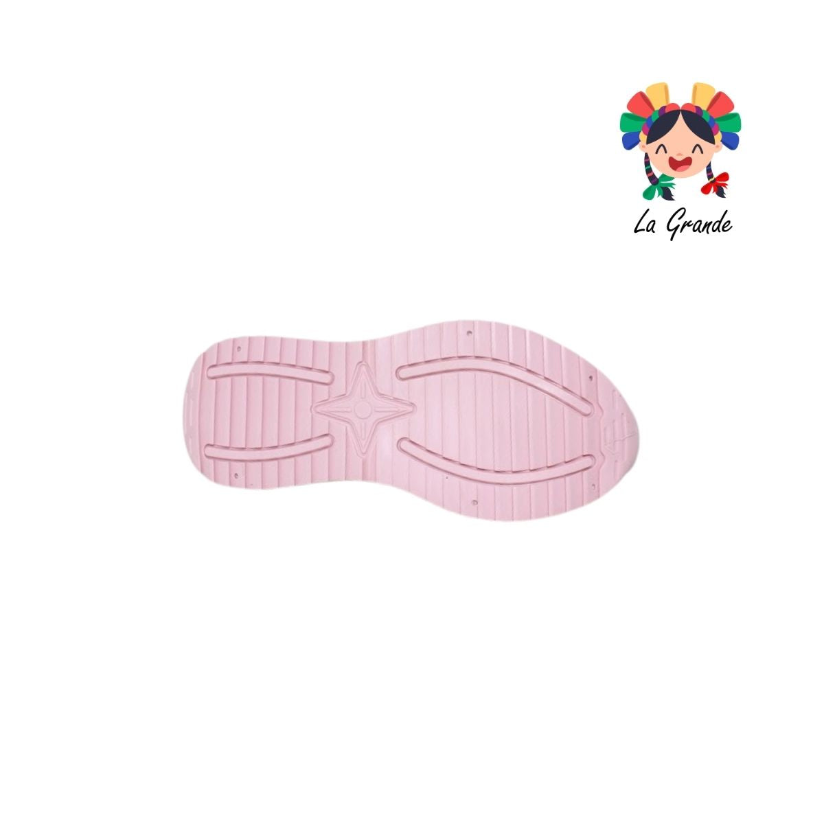 1210 H-GROSS Beige Rosa Pastel Tenis Deportivo para Dama