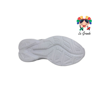 1232 H-GROSS Gris Ngo Nja Gris Tenis Deportivo para Caballero