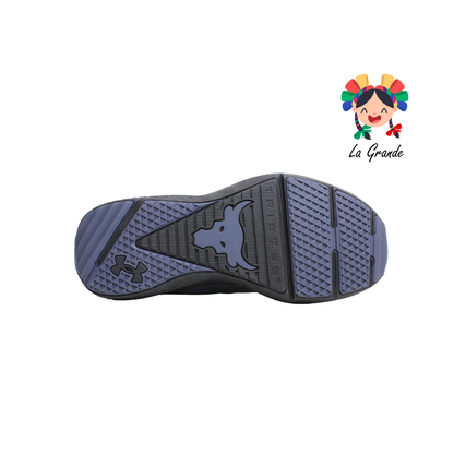 UA Project Rock BSR 5 UNDER ARMOUR Gris Negro Tenis Deportivo Importado Original para Caballero
