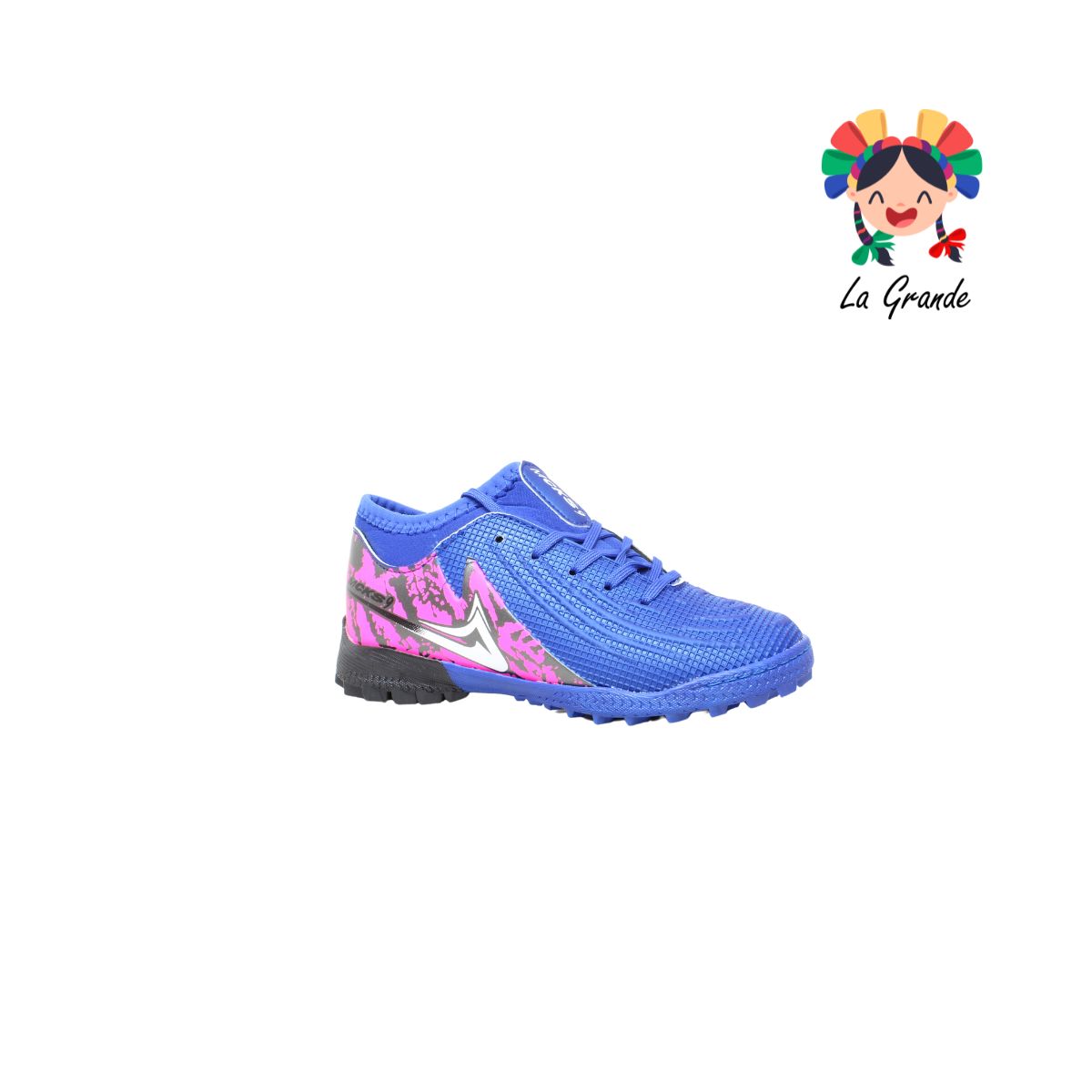 1247 MAYCKERS Rey Fiusha Bco Sint Tenis de Fútbol Rápido para Niño