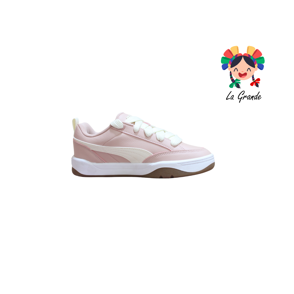 PARK LIFESTYLE PM Rosa Ivory  Tenis Casual Importado Original Para Dama