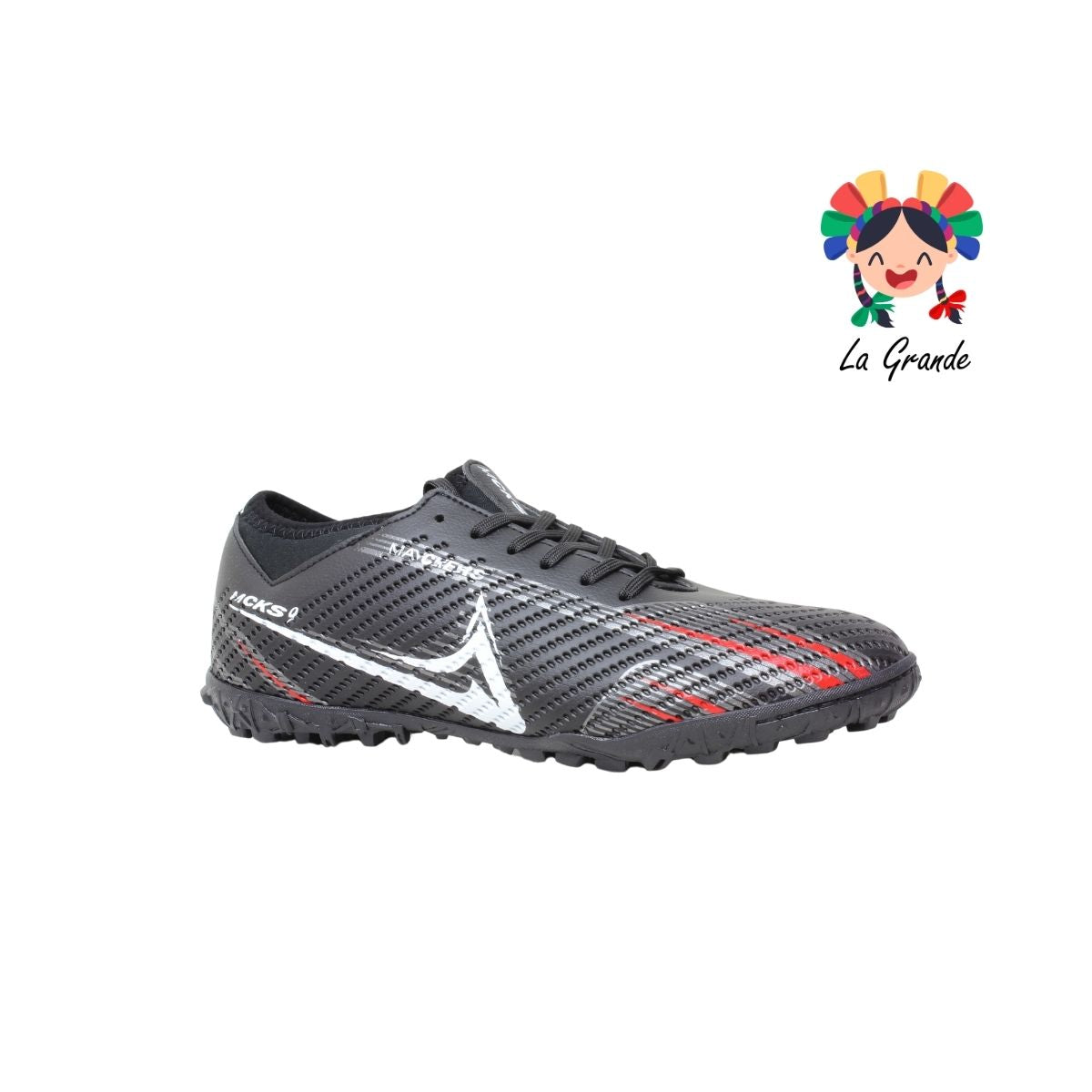 1252 MAYCKERS Ngo Oxf Rojo Sint  tenis para Fútbol Rápido para Niño y Caballero