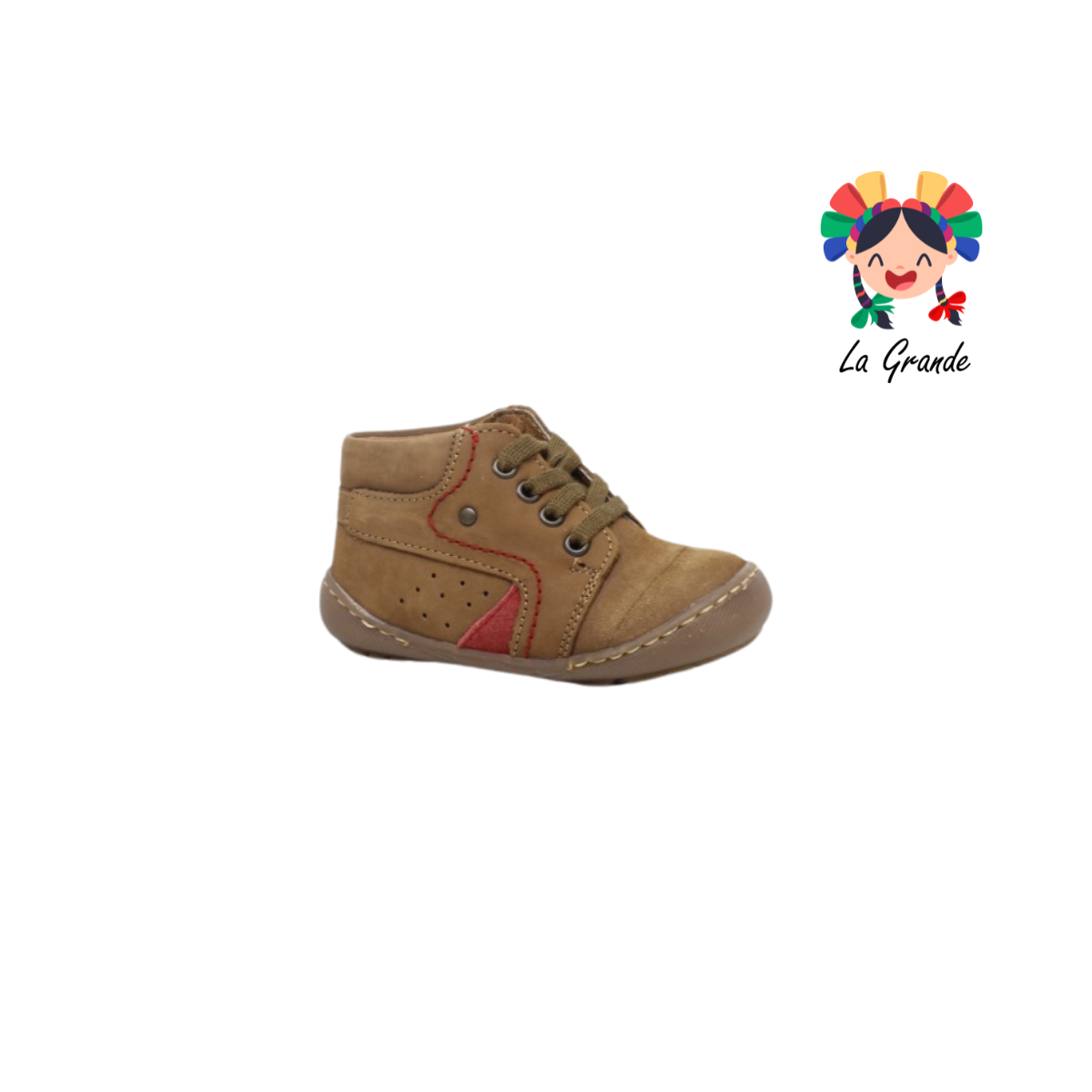 1257 DOGI Café Canela Zapato tipo bota Bebé