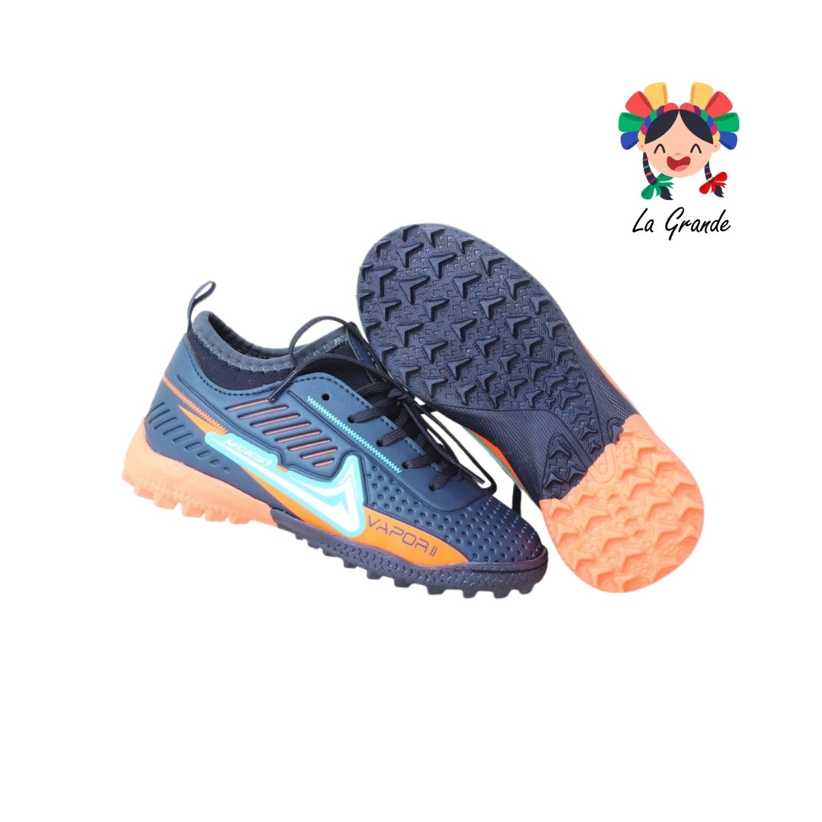 1259 MAYCKERS Mno Mta Nja Tenis de Fútbol Rápido para Niño