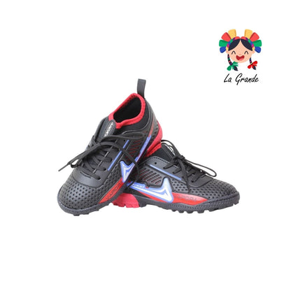1259 MAYCKERS Ngo Rojo Rey Tenis de Fútbol Rápido para Niño