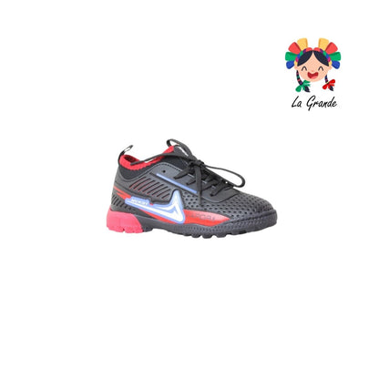 1259 MAYCKERS Ngo Rojo Rey Tenis de Fútbol Rápido para Niño