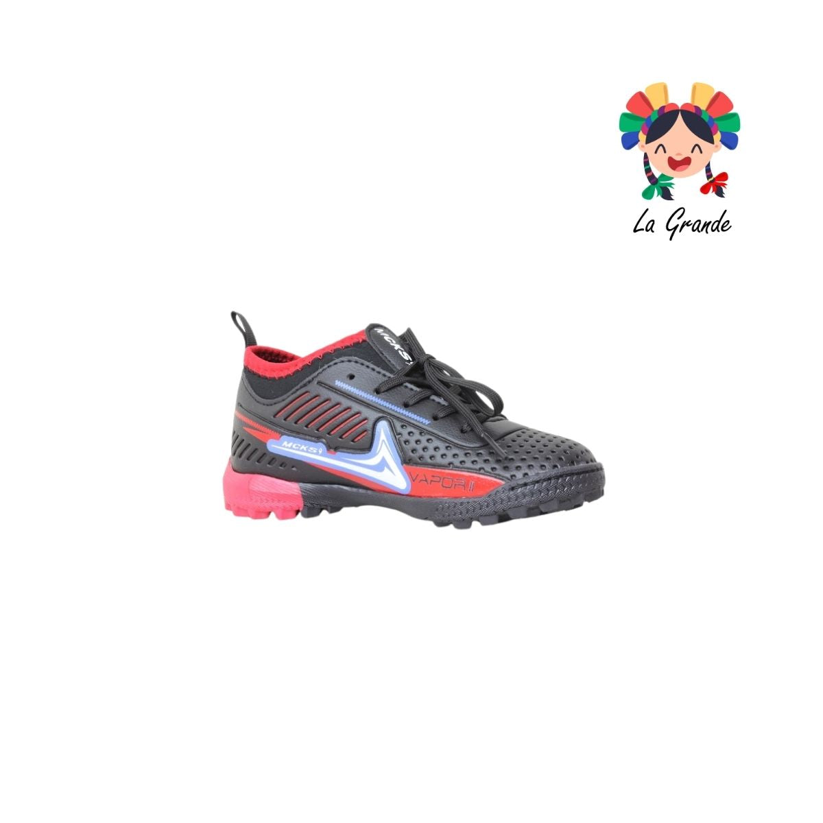 1259 MAYCKERS Ngo Rojo Rey Tenis de Fútbol Rápido para Niño