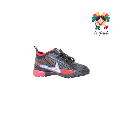 1259 MAYCKERS Ngo Rojo Rey Tenis de Fútbol Rápido para Niño