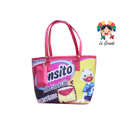 060 GANSITO LUCCIANA Bolsa Rosa Multi Casual para Dama