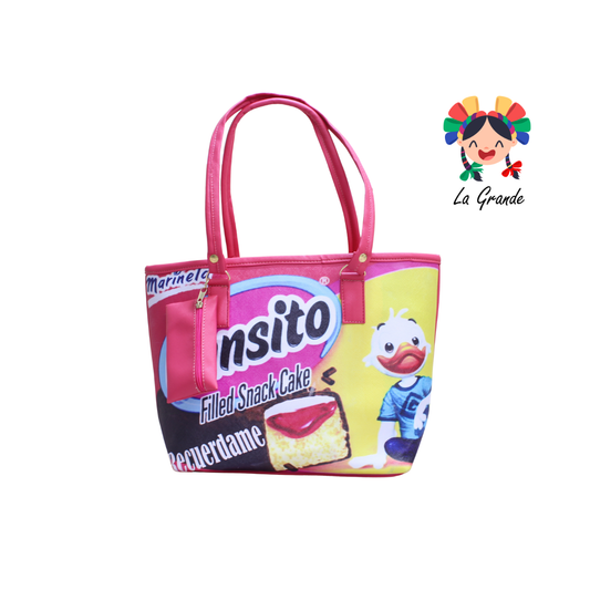060 GANSITO LUCCIANA Bolsa Rosa Multi Casual para Dama