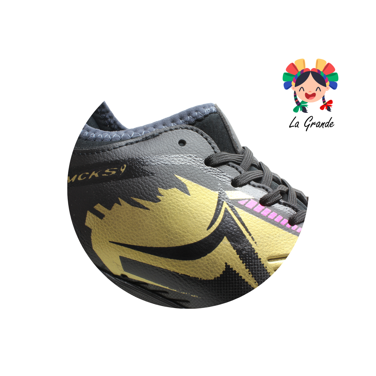 1268 MAYCKERS Ngo Oro Fiusha Sint Tenis de Fútbol Rápido para Joven y Caballero