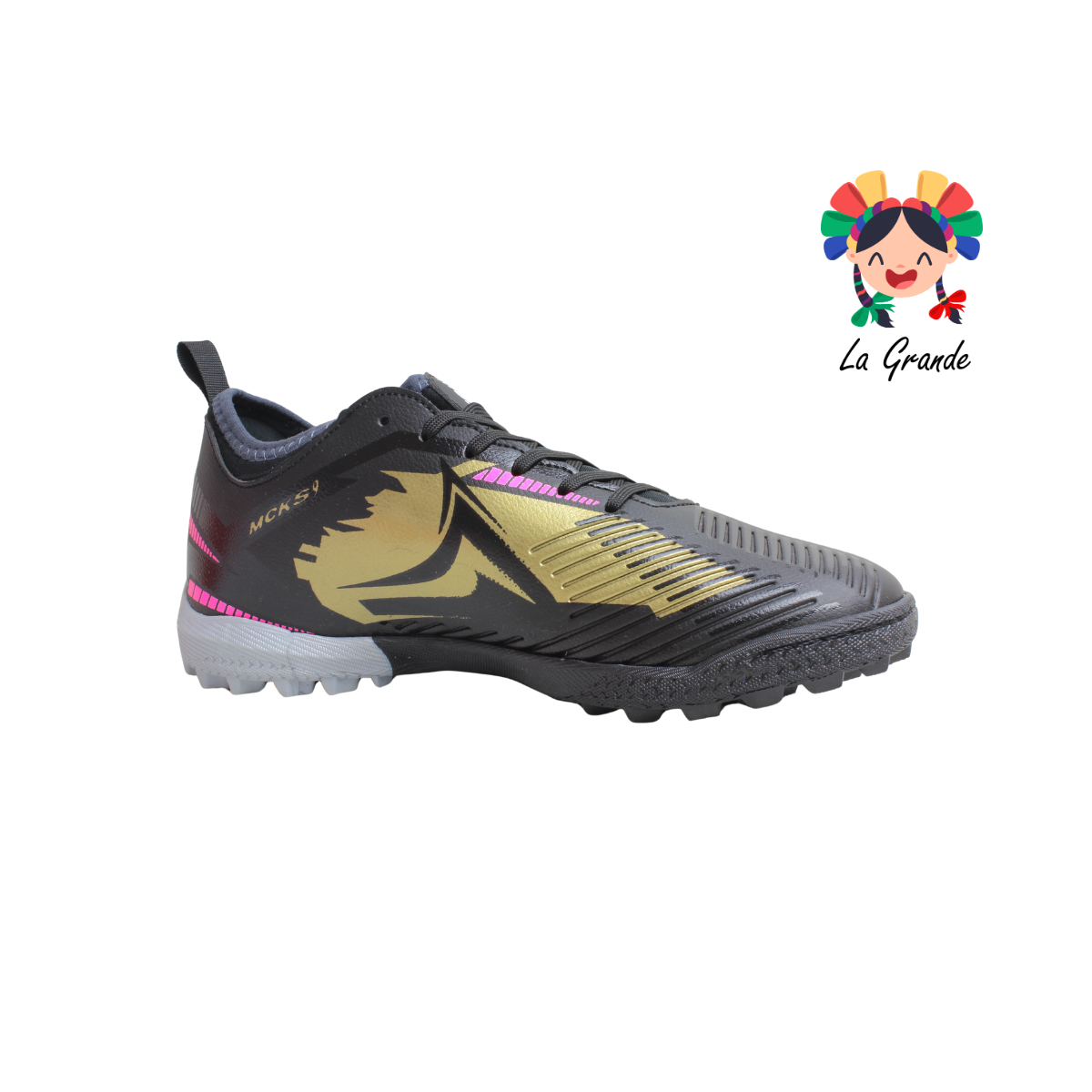 1268 MAYCKERS Ngo Oro Fiusha Sint Tenis de Fútbol Rápido para Joven y Caballero