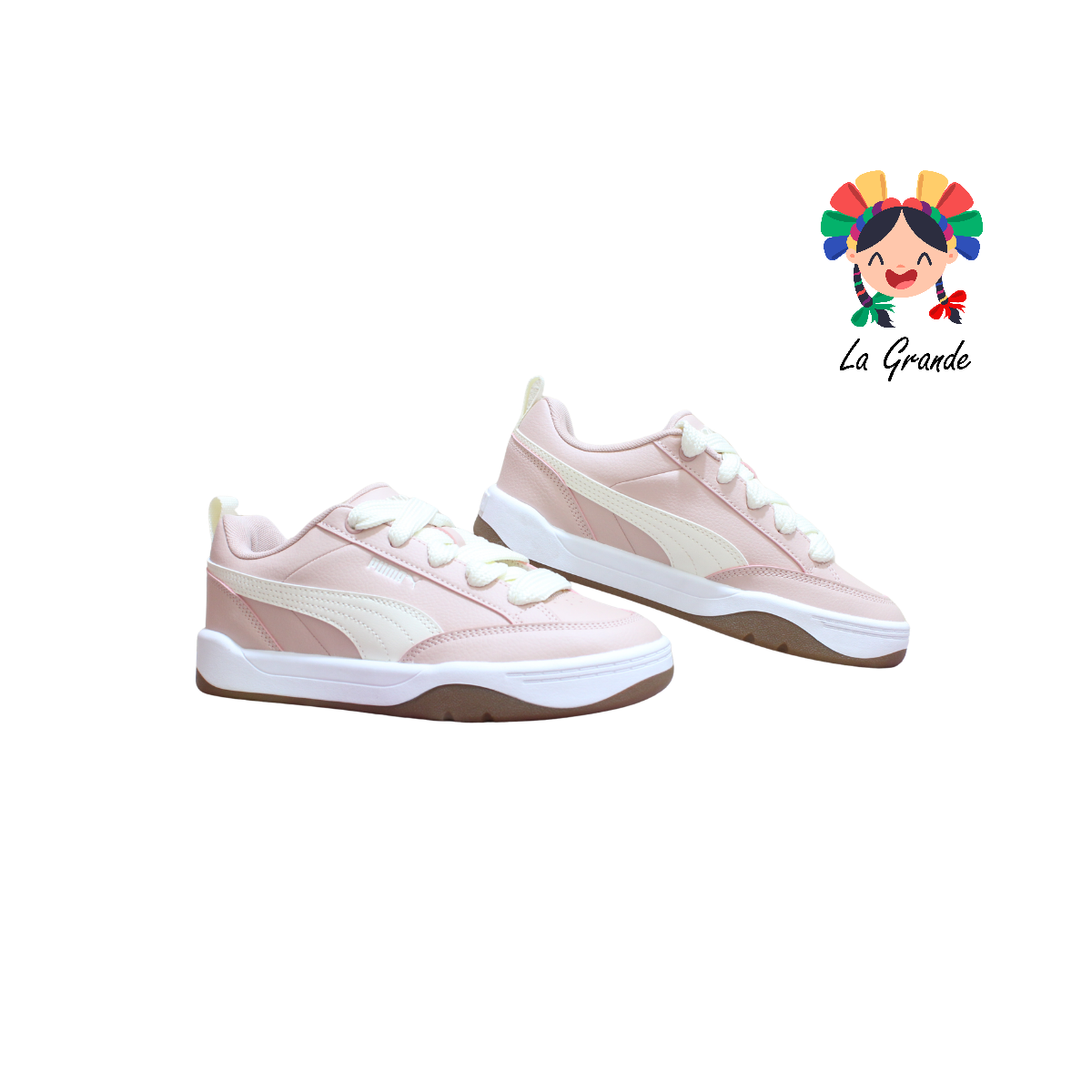 PARK LIFESTYLE PM Rosa Ivory  Tenis Casual Importado Original Para Dama