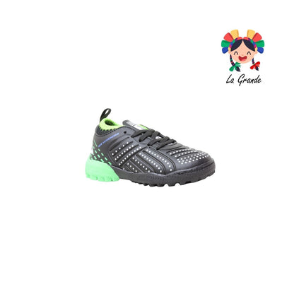 1273 MAYCKERS Negro Manzana Tenis de Fútbol Rápido para Niño