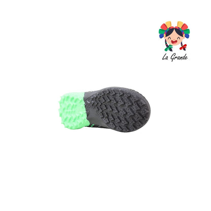 1273 MAYCKERS Negro Manzana Tenis de Fútbol Rápido para Niño