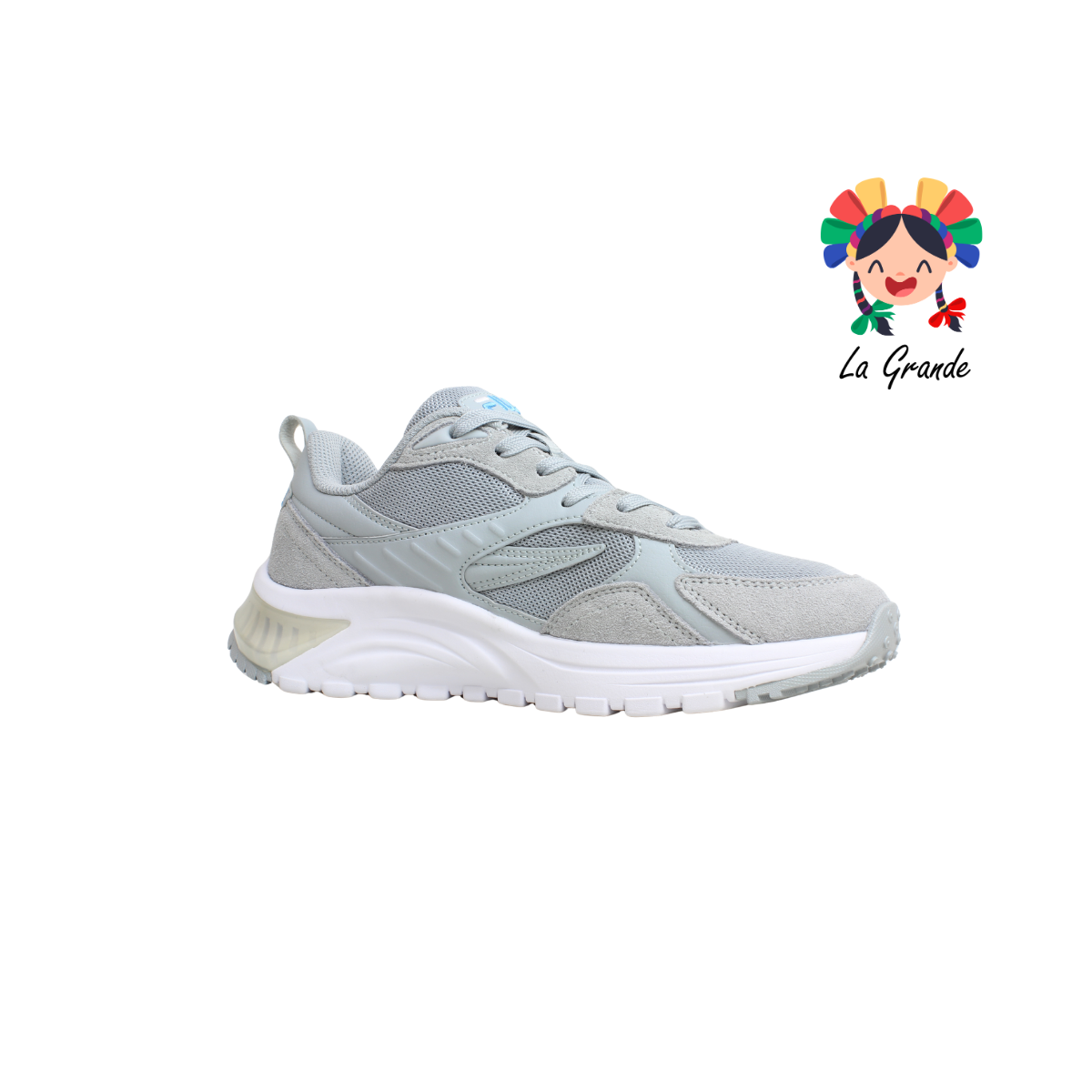 Dynamix Viz 2.5 FILA Gris Blanco Tenis Deportivo Importado Original para Dama