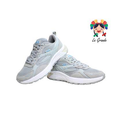 Dynamix Viz 2.5 FILA Gris Blanco Tenis Deportivo Importado Original para Dama