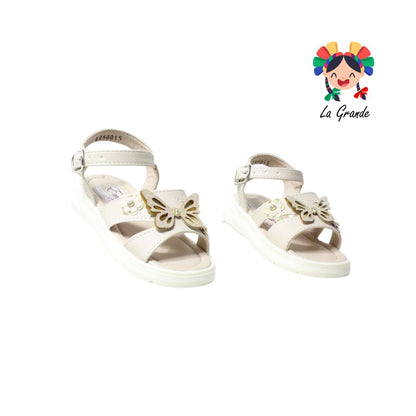128 EMY LADY Beige Cabra Sandalia Casual para Bebé y Niña