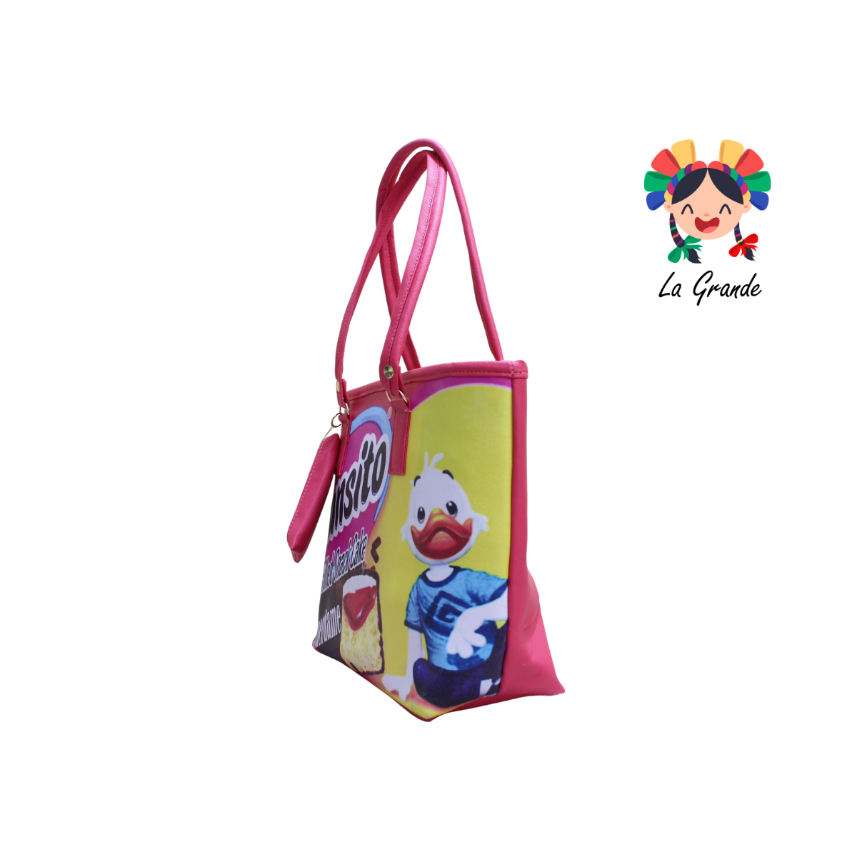 060 GANSITO LUCCIANA Bolsa Rosa Multi Casual para Dama