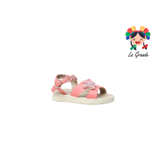 129 EMY LADY Coral Cabra Sandalia Casual para Niña