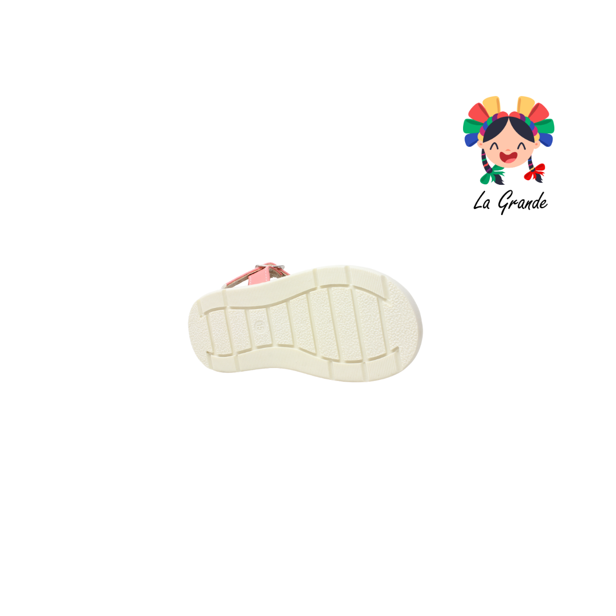 129 EMY LADY Coral Cabra Sandalia Casual para Niña