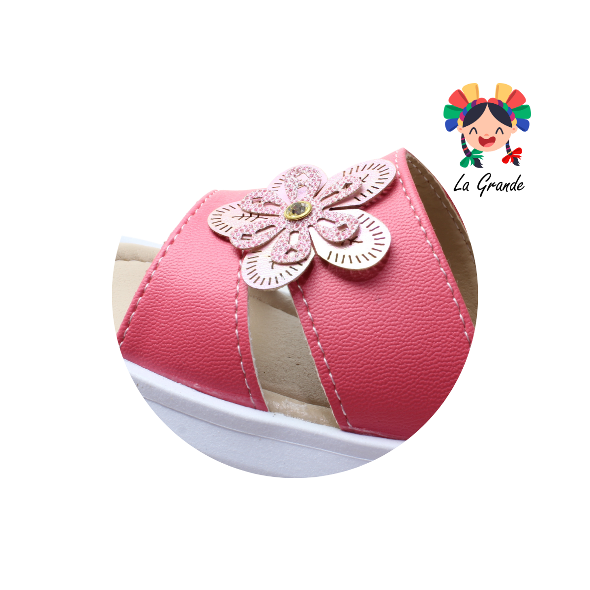 129 EMY LADY Coralina Cabra Sandalia Casual para Niña